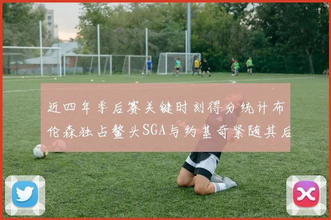 近四年季后赛关键时刻得分统计布伦森独占鳌头SGA与约基奇紧随其后